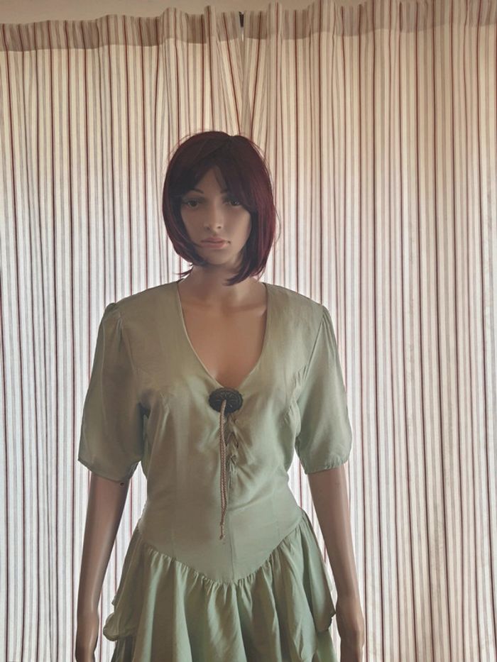 Magnifique robe Electric Blue taille 42 vert - photo numéro 4