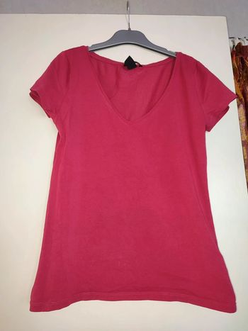 T-shirt manches courtes basique taille 38 / M H&M