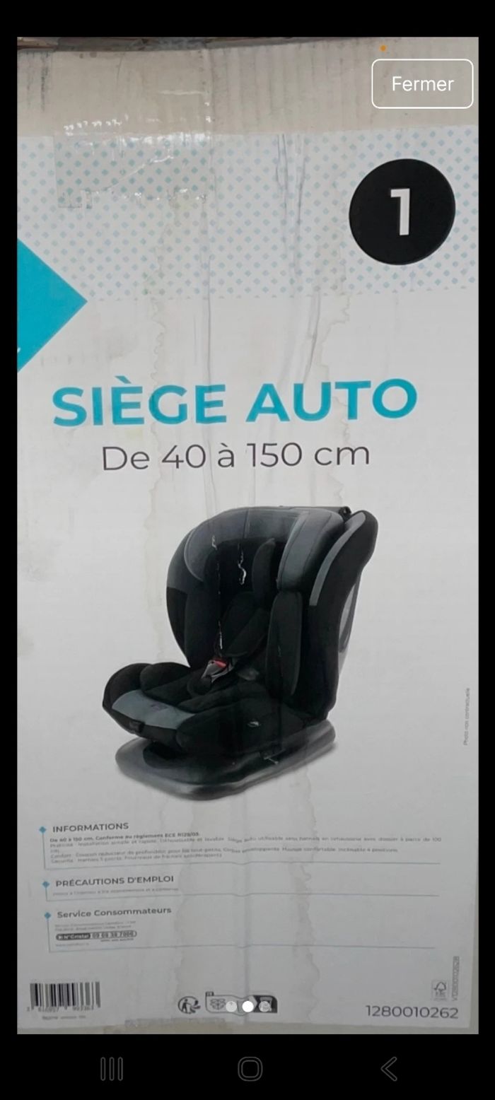 Siege auto neuf - photo numéro 2