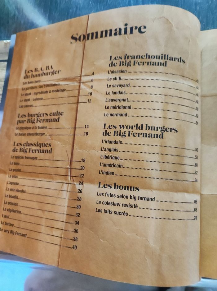 Livre cuisine - L'atelier du hamburger de Big Fernand - photo numéro 3