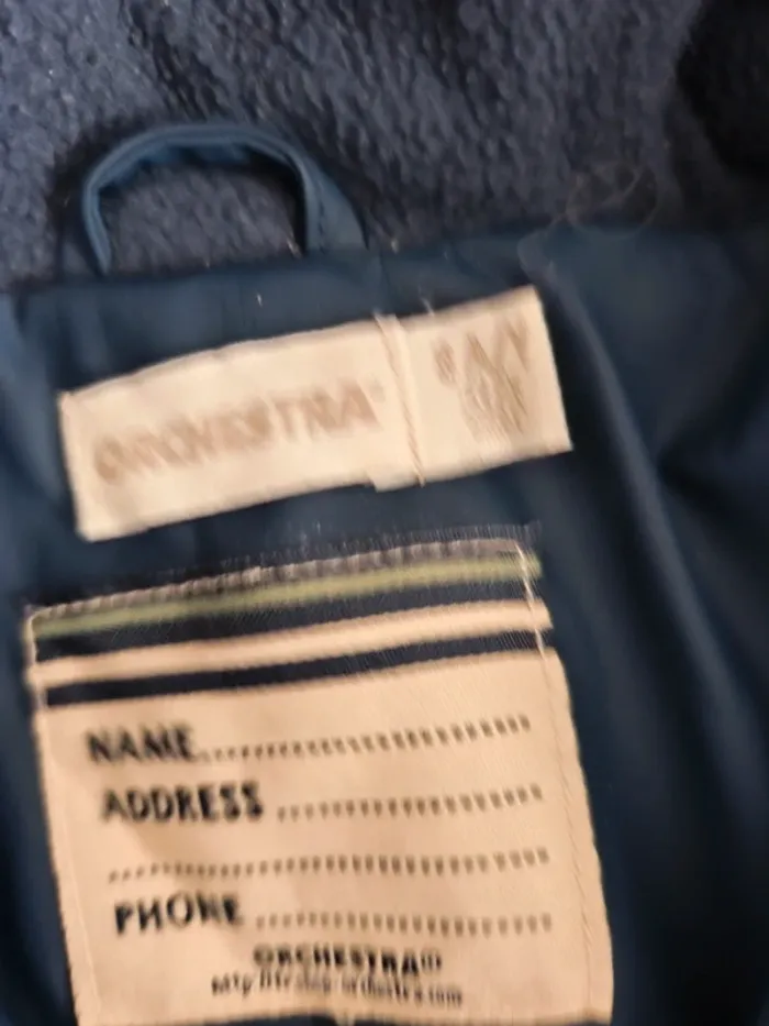 Manteau marque orchestra taille 8 ans - photo numéro 2