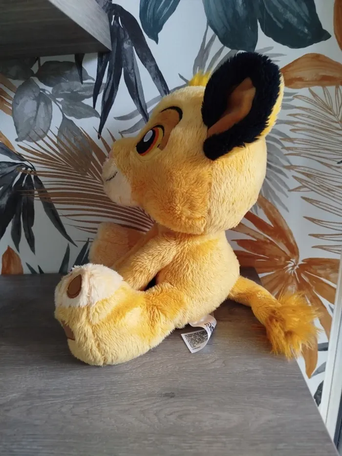 Peluche roi lion disney - photo numéro 2