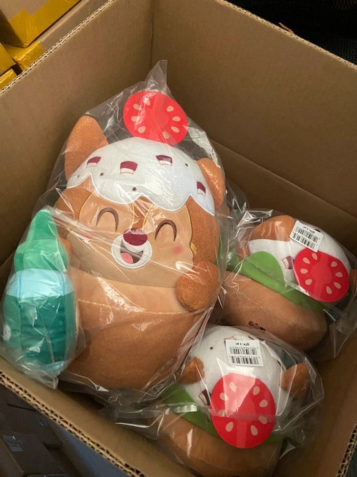 Peluche Disney Store Dale Falafel Pita Pocket Disney Munchlings Street Food Fusion Peluche moyenne
