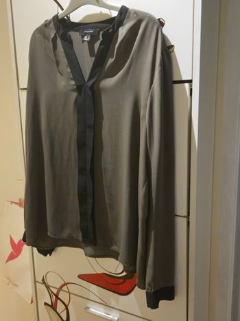 Blouse kaki/noire T.44/46 Primark