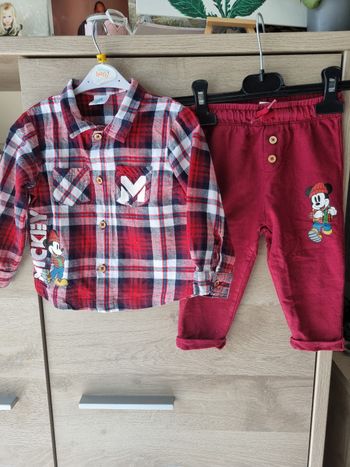 Ensemble Disney 18 mois 