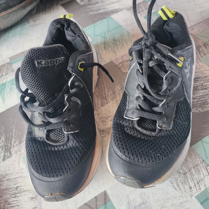 Basket noire kappa a lacets 37
