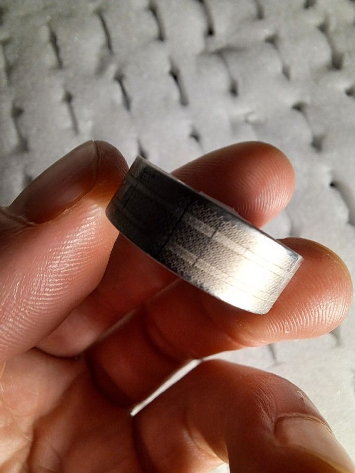 Bague acier inoxydable argentée - photo numéro 3