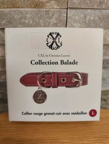 Collier chien Christian Lacroix taille L