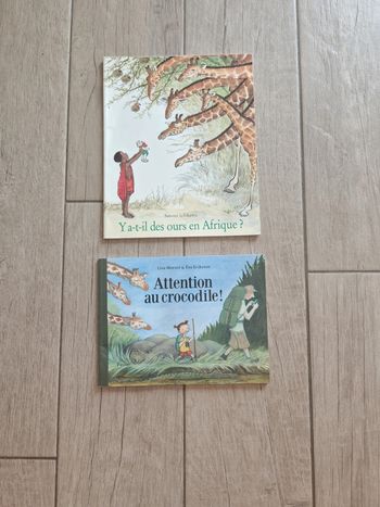 Lot de 2 livres enfant thème Afrique