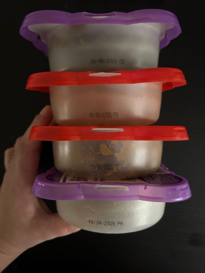 Lot repas plus dessert bébé - photo numéro 2