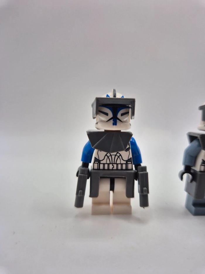 Figurines type lego Commandants clones Rex Fox et Wolffe star wars - photo numéro 3