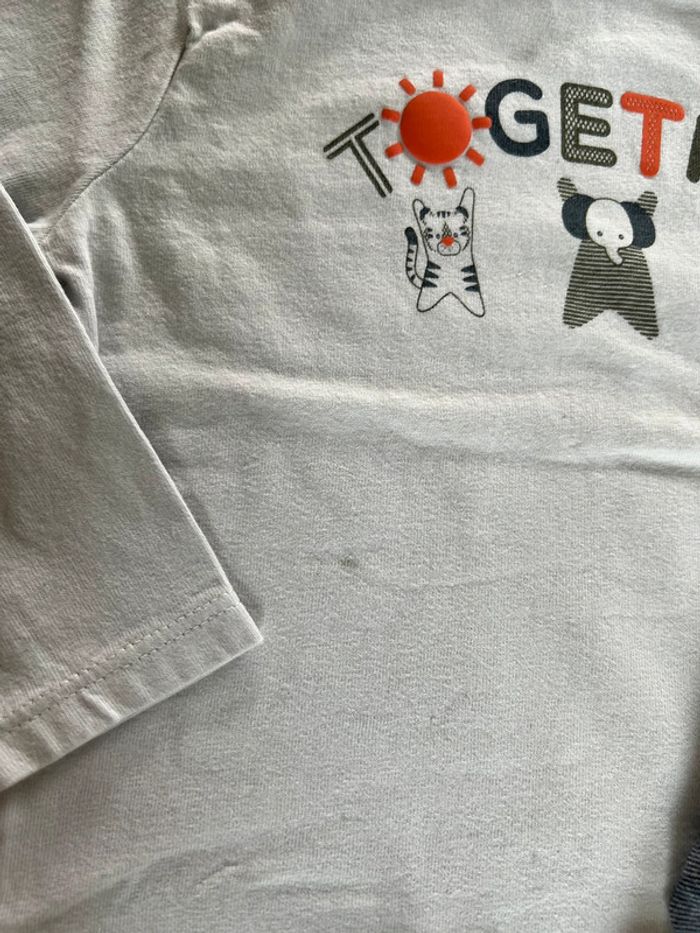 Lot 3 t-shirts manches longues OBAIBI 23 mois - photo numéro 6