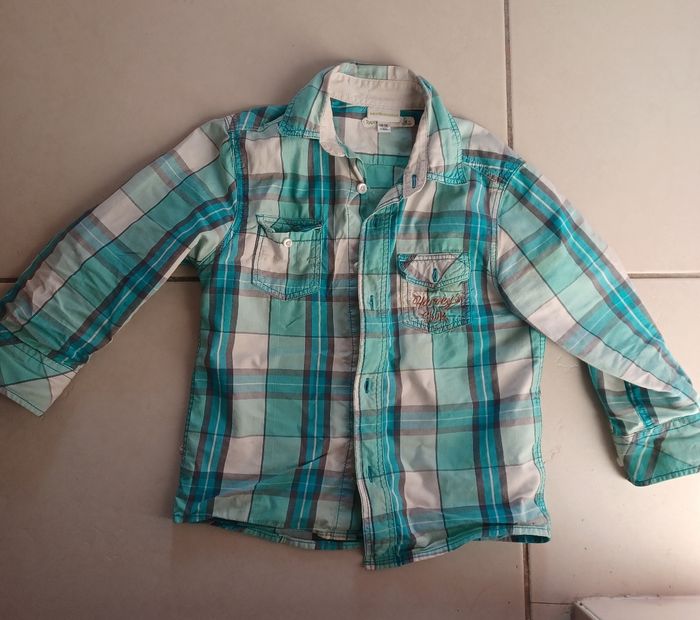 Chemise 4 ans vert baudet