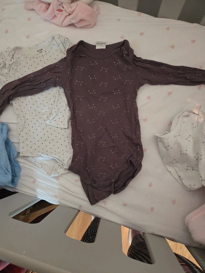Lot 4 body garçon 2 ans 24 mois kiabi mots d'enfants - photo numéro 3