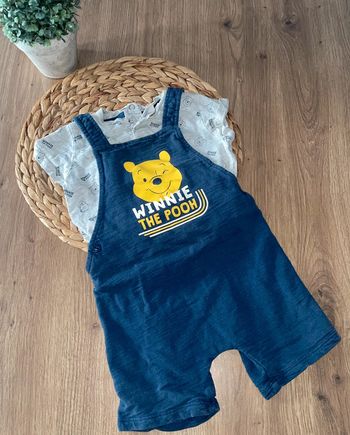 Ensemble t shirt et salopette short Winnie