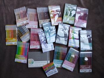 Lot de 18 pochettes, Languo gel