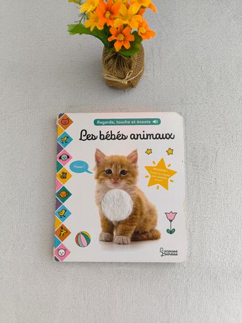 Livre sonore Les bébés animaux