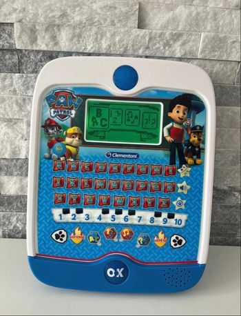 Tablette éducative pat patrouille