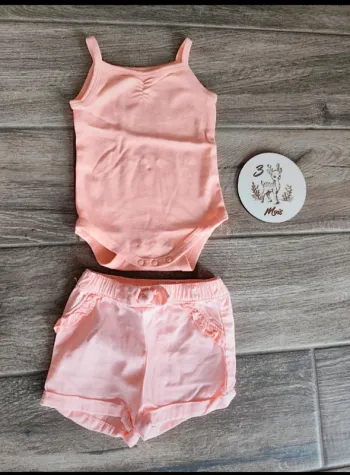 Magnifique ensemble couleur saumon corail 🤟