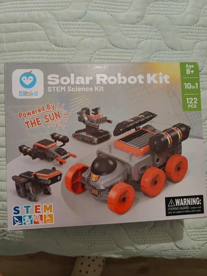 Kit de Construction Robotique solaire 122 pièces