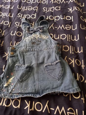 Robe jean minnie 