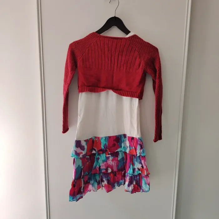 Robe catimini + gilet sergent major 10 ans - photo numéro 2