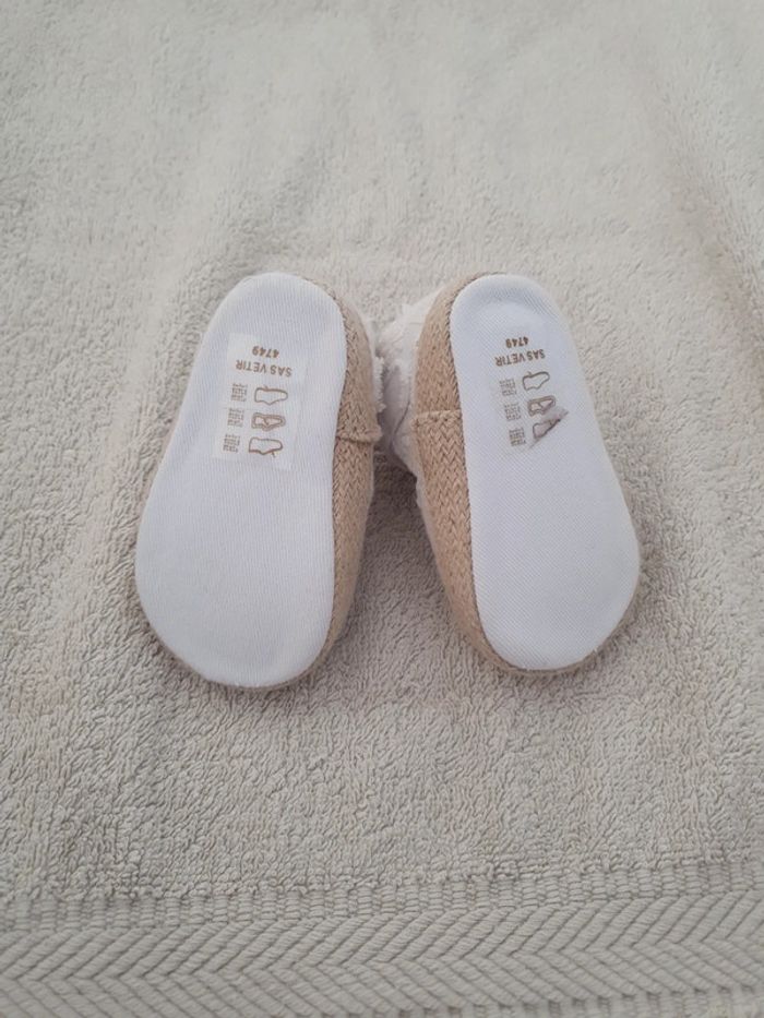 Chaussures mariage baptême Gémo 0-3 mois neuve - photo numéro 4