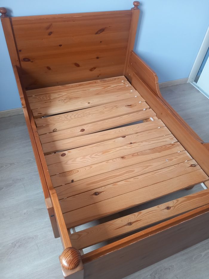 Lit enfant évolutif en bois - photo numéro 2