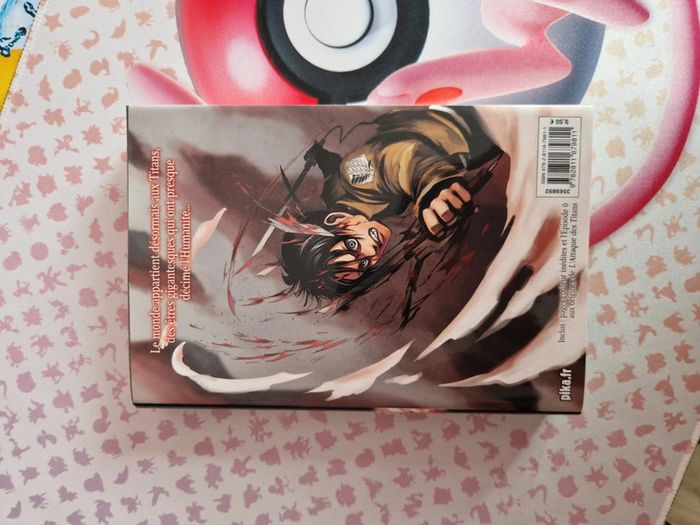 Lot de manga l'attaque des titans - photo numéro 3