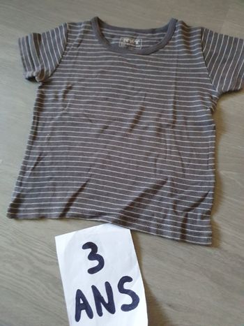 Maillot t-shirt 3ans garçon