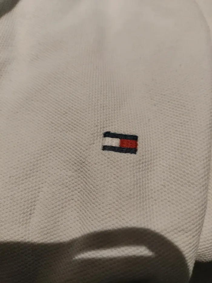 Polo blanc tommy hilfiger - photo numéro 9