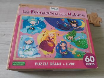 Puzzle 60 pièces princesses