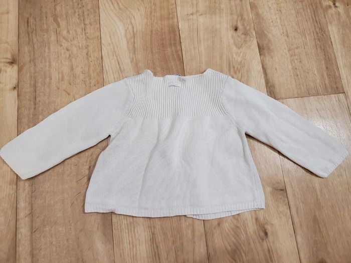 Gilet blanc Jacadi 18 Mois - photo numéro 7