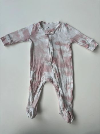 Pyjama gap rose et blanc 3 mois