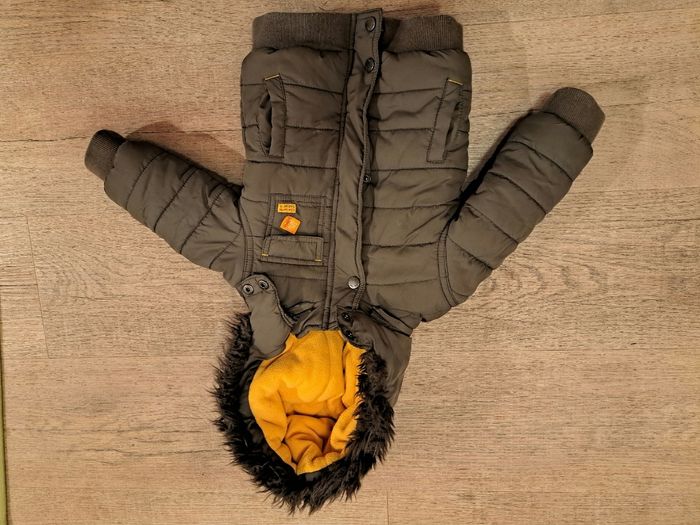 Doudoune grise  orchestra  t 12 mois