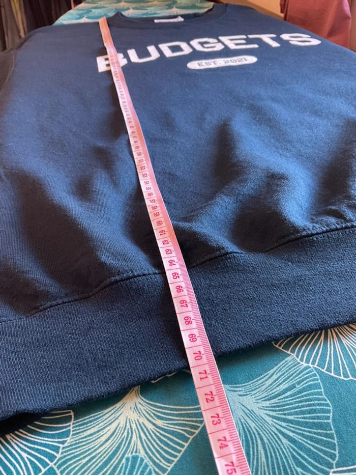 Sweat col rond pour homme Champion bleu marine Taille M 218 - photo numéro 8