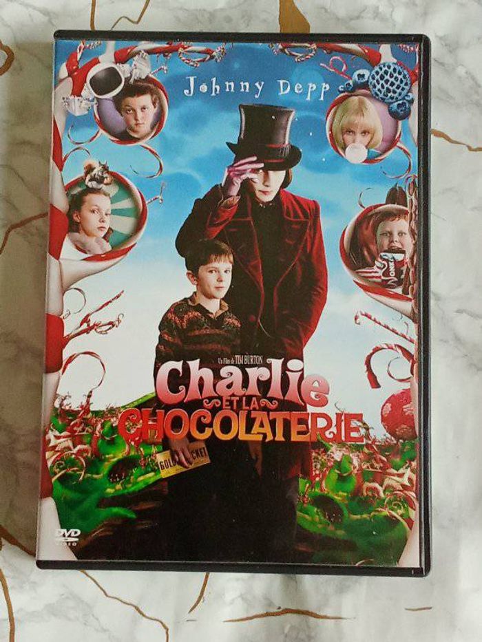 Dvd charlie et la chocolaterie