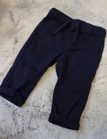 Pantalon bleu foncé