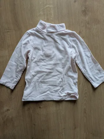 Tee shirt manche longue col roulé 6 mois
