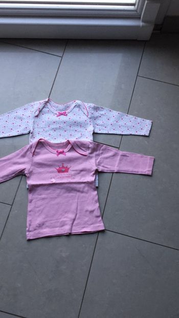 Tee shirt lot de 2 24mois Kitchoun