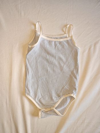 Joli bodies fines bretelles 9 mois Tape à l'oeil