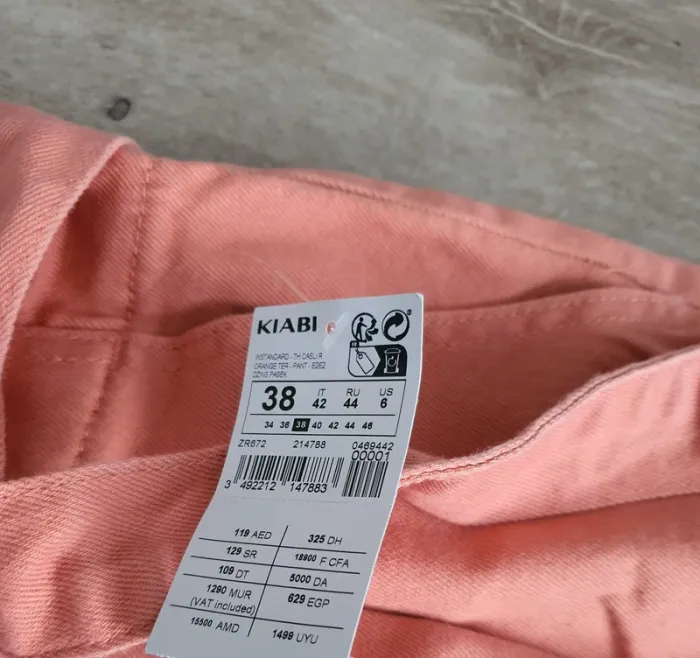 Pontalon paper bag à ceinture taille 38 neuf - photo numéro 3