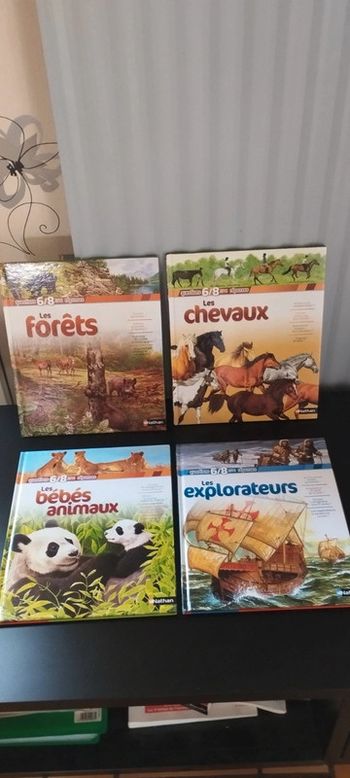 Lot de livres questions, réponses.