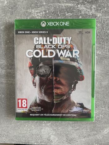 Jeu pour Xbox one Call of duty black ops cold war neuf sous blister en français.
