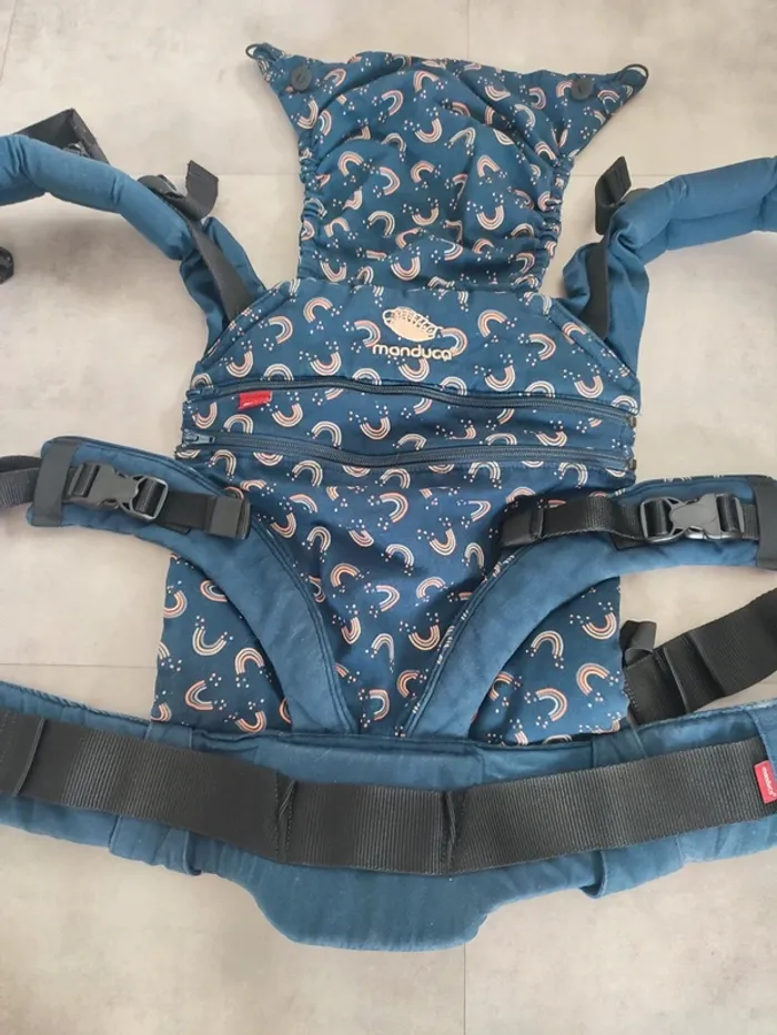 Porte bébé Manduca XT Arc en ciel 🌈 - photo numéro 2