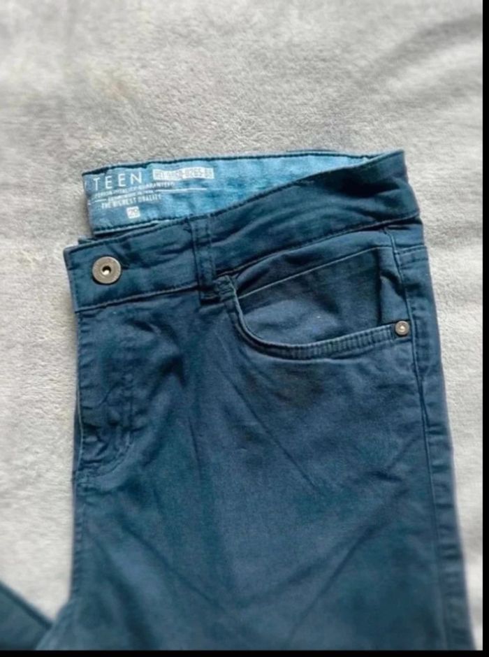 pantalon bleu - photo numéro 4