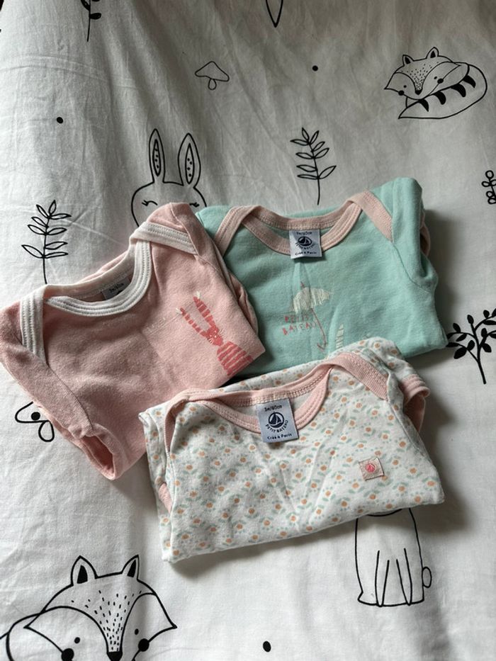 Lot bodies petit bateau