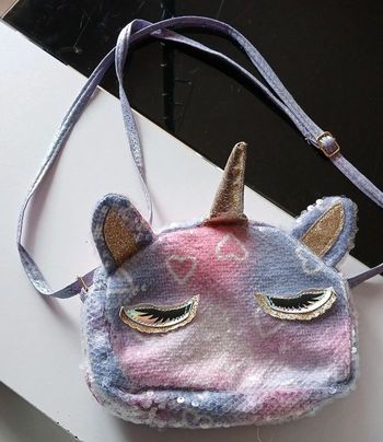 Sac bandoulière enfant licorne