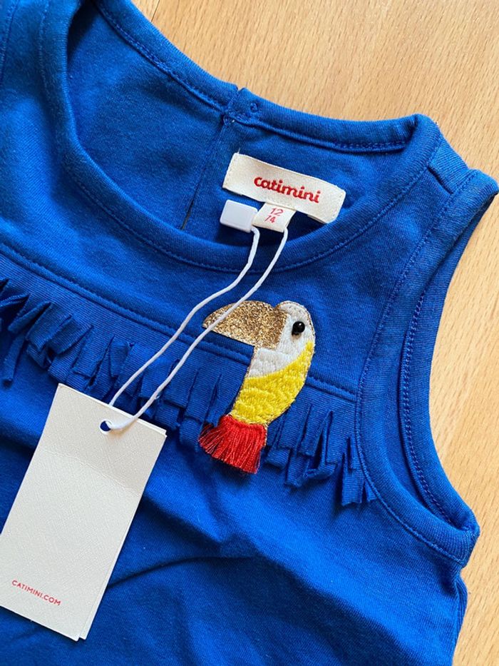 Tee shirt Catimini 12 mois Neuf - photo numéro 2