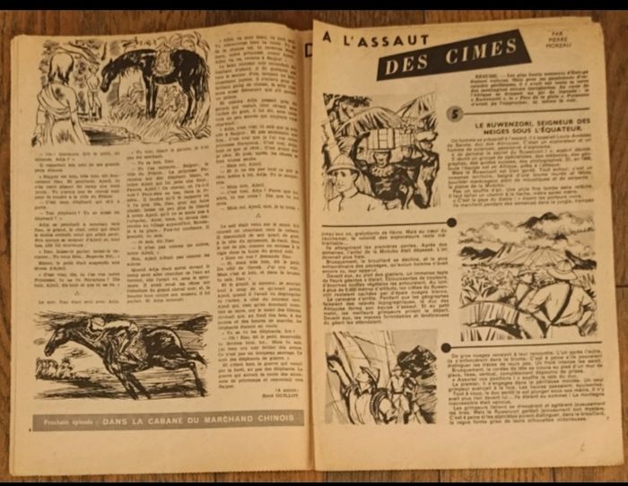 Ancien journal Francs jeux Filles N°205 1954 vintage - photo numéro 3